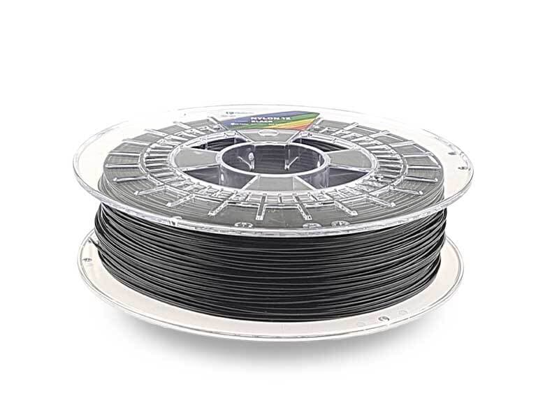 A spool of Filaform Nylon PA-CF in Black, 1.75 mm