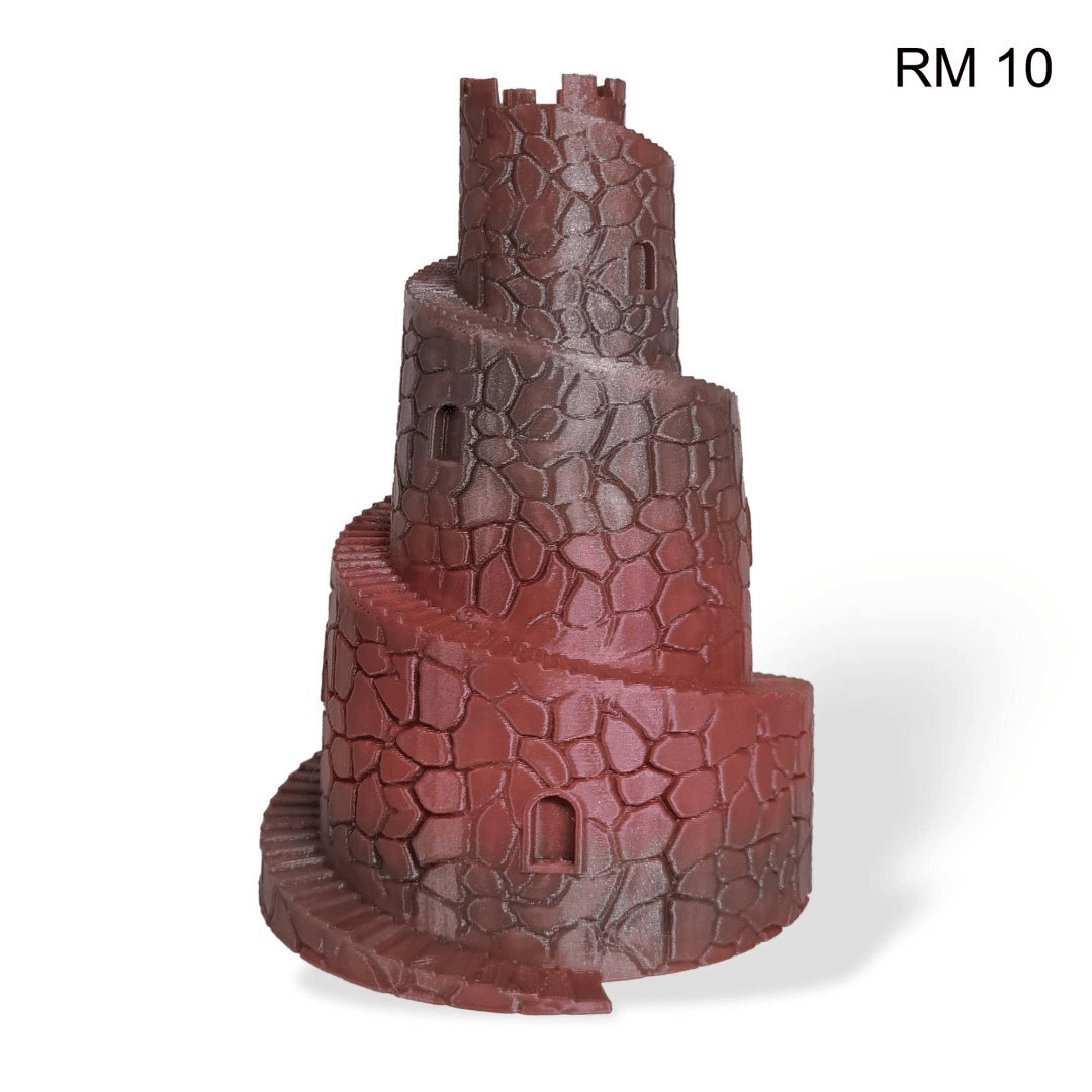 Filaform Sandstone PLA in Sandstone Red
